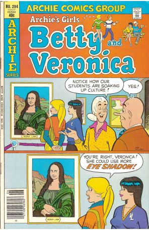 Archie's Girls Betty And Veronica 294 published by Archie with cover art by Dan DeCarlo