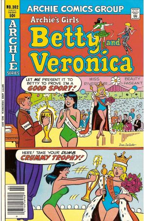 Archie's Girls Betty And Veronica 302 published by Archie