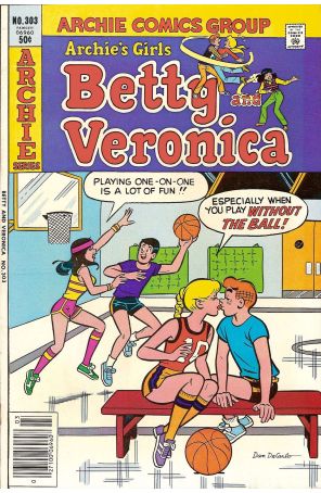 Archie's Girls Betty And Veronica 303 published by Archie with cover art by Dan DeCarlo