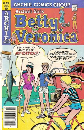 Archie's Girls Betty And Veronica 310 published by Archie with cover art by Dan DeCarlo