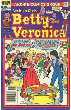 Archie's Girls Betty And Veronica 324 published by Archie with cover art by Dan DeCarlo