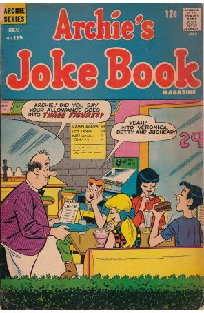 Archie's Jokebook Magazine 119 published by Archie