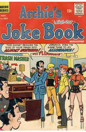 Archie's Jokebook Magazine 166 published by Archie