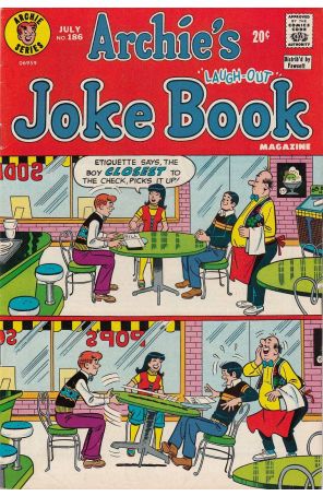 Archie's Jokebook Magazine 186 published by Archie