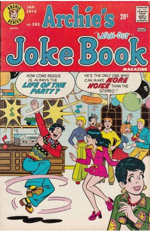 Archie's Jokebook Magazine 192 published by Archie with cover art by Dan DeCarlo