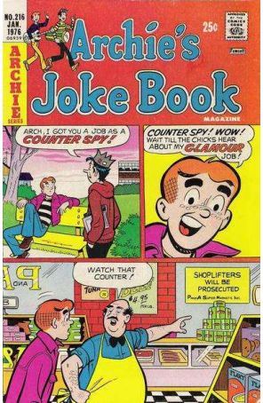 Archie's Jokebook Magazine 216 published by Archie