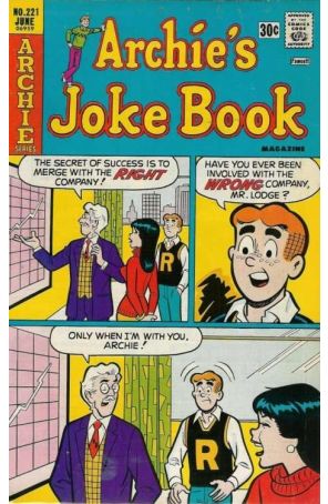 Archie's Jokebook Magazine 221 published by Archie