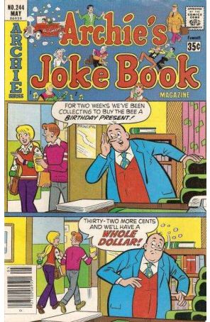 Archie's Jokebook Magazine 244 published by Archie
