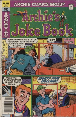 Archie's Jokebook Magazine 255 published by Archie
