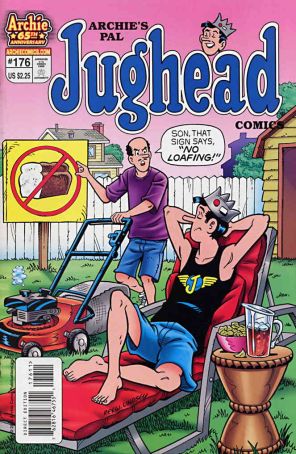 Archie's Pal Jughead Comics 176 published by Archie with cover art by Rex W. Lindsey