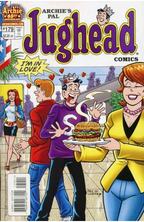 Archie's Pal Jughead Comics 179 published by Archie with cover art by Rex W. Lindsey
