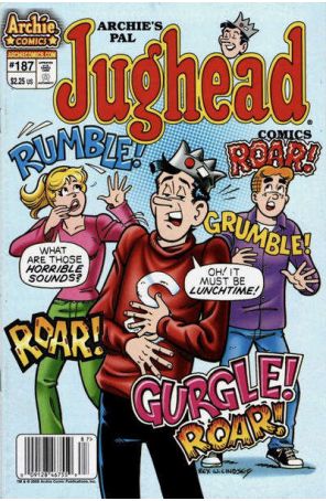 Archie's Pal Jughead Comics 187 (Newsstand) published by Archie with cover art by Rex W. Lindsey