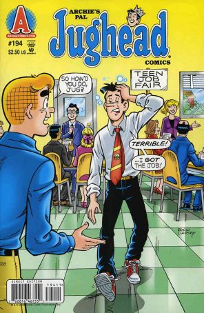 Archie's Pal Jughead Comics 194 published by Archie with cover art by Rex W. Lindsey