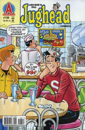 Archie's Pal Jughead Comics 198 published by Archie with cover art by Rex W. Lindsey