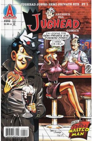 Archie's Pal Jughead Comics 202 published by Archie with cover art by Rex Lindsey
