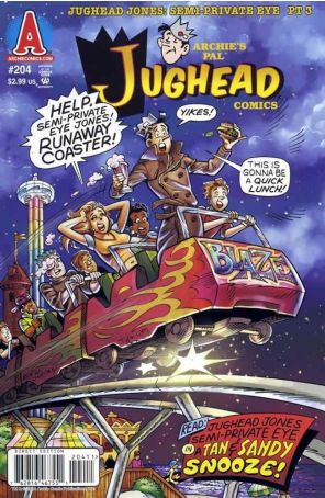 Archie's Pal Jughead Comics 204 published by Archie with cover art by Rex Lindsey