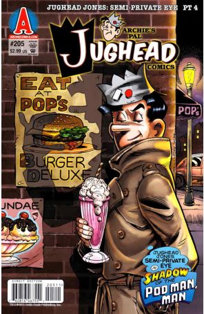 Archie's Pal Jughead Comics 205 published by Archie with cover art by Rex Lindsey