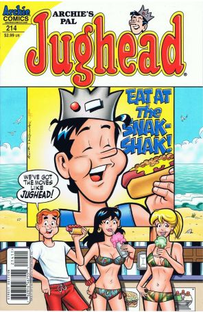 Archie's Pal Jughead Comics 214 published by Archie with cover art by Fernando Ruiz