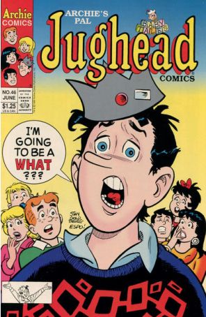Archie's Pal Jughead Comics 46 published by Archie with cover art by Stan Goldberg