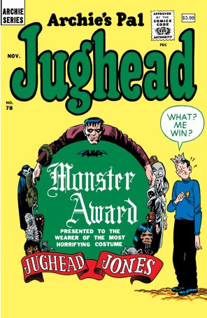 Archie's Pal Jughead 78A published by Archie with cover art by Samm Schwartz