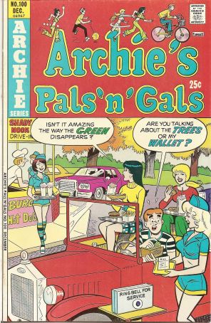 Archie's Pals 'n Gals 100 published by Archie with cover art by Dan DeCarlo
