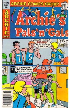 Archie's Pals 'n Gals 140 published by Archie