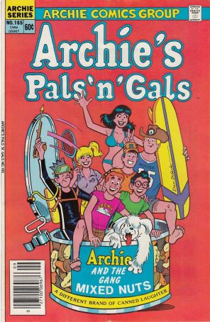 Archie's Pals 'n Gals 165 published by Archie with cover art by Dan DeCarlo