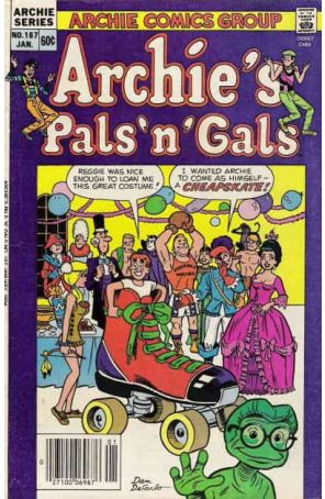 Archie's Pals 'n Gals 167 published by Archie with cover art by Dan DeCarlo