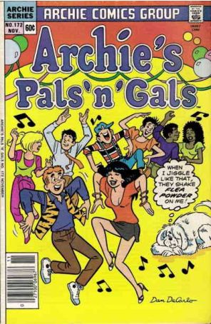Archie's Pals 'n Gals 172 published by Archie with cover art by Dan DeCarlo