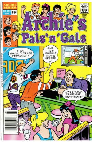 Archie's Pals 'n Gals 189 published by Archie with cover art by Dan DeCarlo