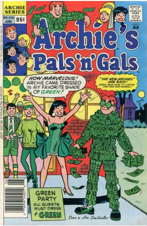 Archie's Pals 'n Gals 206 (Newsstand) published by Archie with cover art by Dan DeCarlo