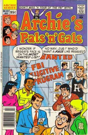 Archie's Pals 'n Gals 207 (Newsstand) published by Archie with cover art by Dan DeCarlo