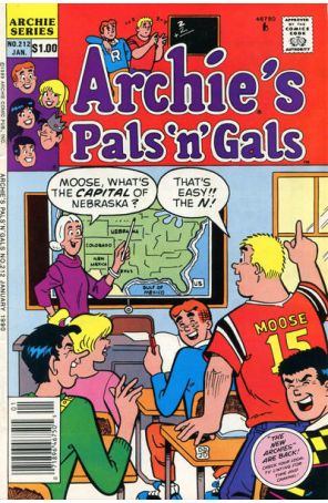 Archie's Pals 'n Gals 212 (Newsstand) published by Archie with cover art by Dan DeCarlo