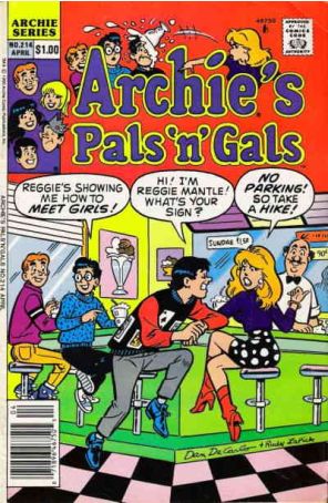 Archie's Pals 'n Gals 214 (Newsstand) published by Archie with cover art by Dan DeCarlo
