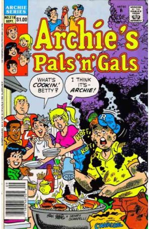 Archie's Pals 'n Gals 218 (Newsstand) published by Archie with cover art by Stan Goldberg