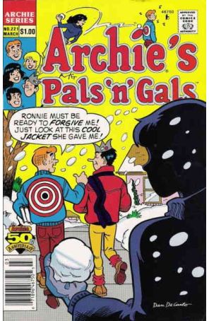 Archie's Pals 'n Gals 221 (Newsstand) published by Archie with cover art by Dan DeCarlo
