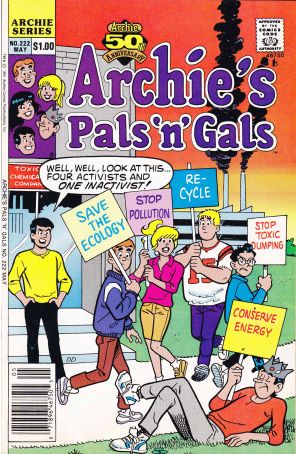 Archie's Pals 'n Gals 222 (Newsstand) published by Archie with cover art by Dan DeCarlo
