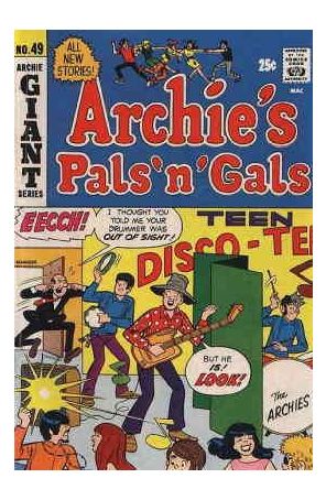 Archie's Pals 'n Gals 49 published by Archie with cover art by Dan DeCarlo