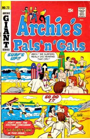 Archie's Pals 'n Gals 72 published by Archie