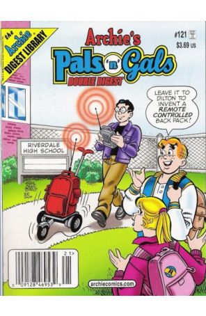 Archie's Pals ‘n' Gals Double Digest 121 (Newsstand) published by Archie with cover art by Stan Goldberg
