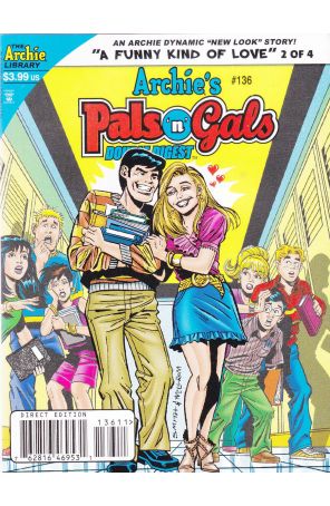 Archie's Pals ‘n' Gals Double Digest 136 published by Archie with cover art by Tod Smith