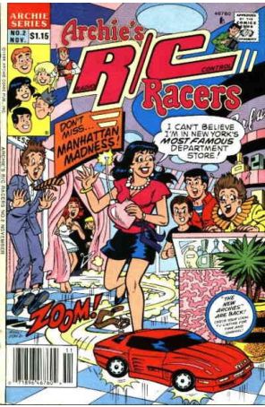 Archie's R/C Racers 2 (Newsstand) published by Archie with cover art by Rex W. Lindsey