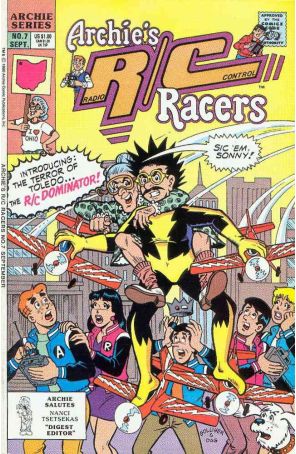 Archie's R/C Racers 7 published by Archie with cover art by Bill Golliher