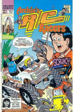 Archie's R/C Racers 8 published by Archie with cover art by Bill Golliher
