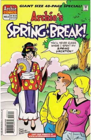 Archie's Spring Break 3 published by Archie with cover art by Dan DeCarlo