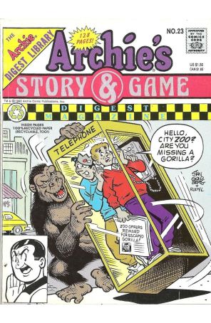Archie's Story And Game Digest Magazine 23 published by Archie