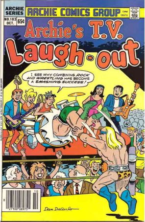 Archie's TV Laugh-Out 103 published by Archie with cover art by Dan DeCarlo