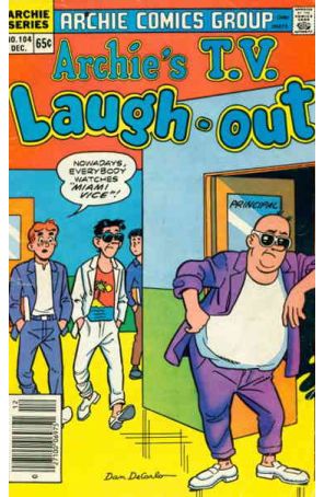 Archie's TV Laugh-Out 104 published by Archie with cover art by Dan DeCarlo