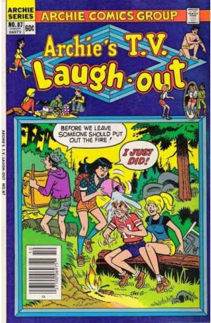 Archie's TV Laugh-Out 87 published by Archie with cover art by Stan Goldberg
