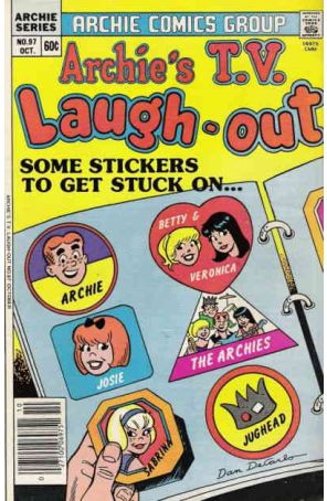 Archie's TV Laugh-Out 97 published by Archie with cover art by Dan DeCarlo